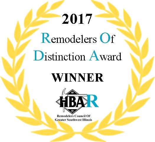 2017 Remodelers of Distinction Award Winner